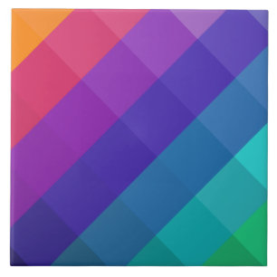 Cubical Colors Ceramic Tile