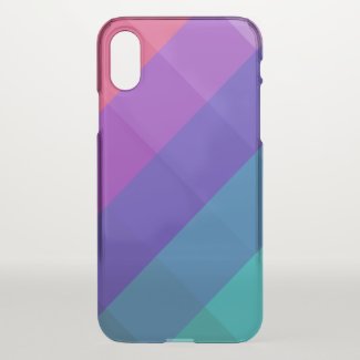 Cubical Colors iPhone X Case