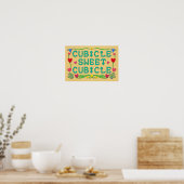 Cubicle Sweet Cubicle Print | Zazzle