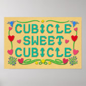 Cubicle Sweet Cubicle Print | Zazzle