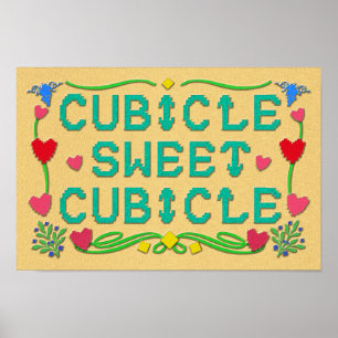 Cubicle Sweet Cubicle Print