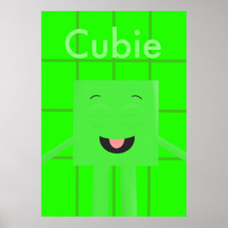 Cubie Cubester  Poster