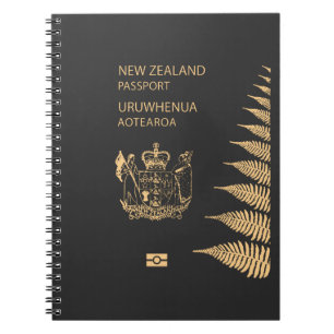 Cubierta para pasaportes de Nueva Zelandia Notebook