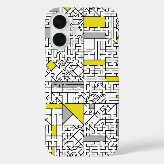 Cubism Maze Case-Mate iPhone Case (Back)
