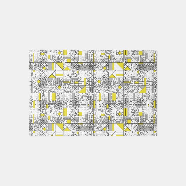 Cubism Maze\ Rug (Front)