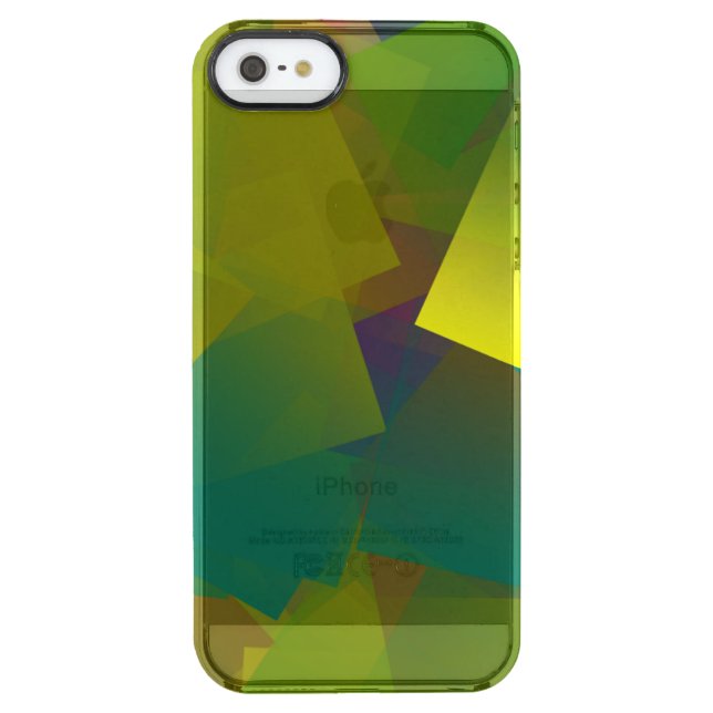 Cubist Abstract Squares Iphone Case 7 (Back)