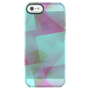 Cubist Abstract Squares pastel Iphone Case 4
