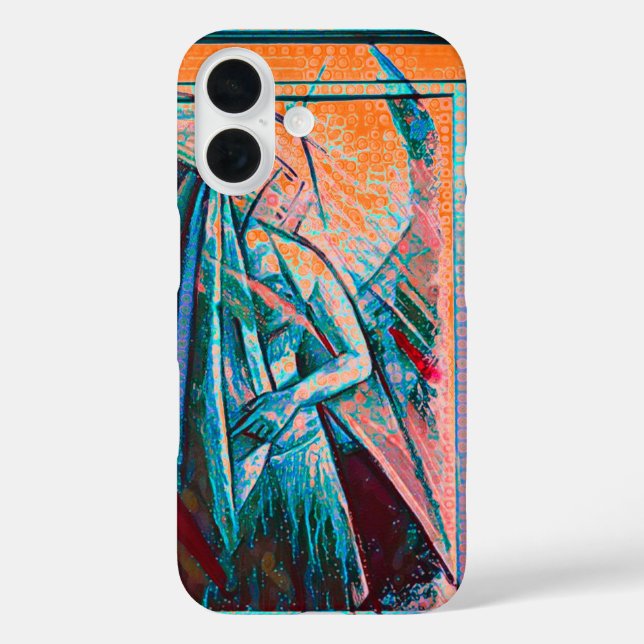 Cubist Art Deco Belly Dancer Case-Mate iPhone Case (Back)