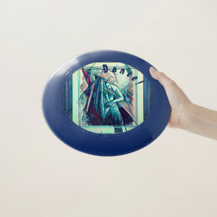Cubist Art Deco Belly Dancer Wham-O Frisbee