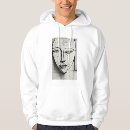 Cubist Art _ Unique Abstract Design Hoodie