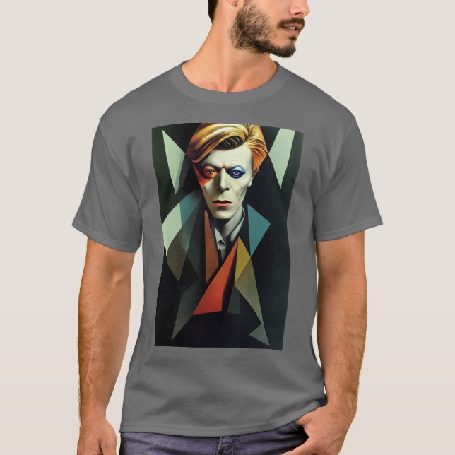 Cubist Bowie T-Shirt (Front)