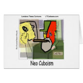 Cubist Castro NeoCubaism Funny (Front Horizontal)