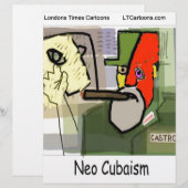 Cubist Castro NeoCubaism Funny (Front/Back)