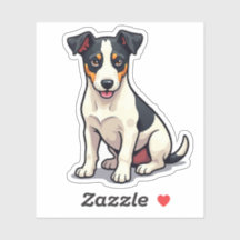 Cubist Charm, Adorable Manchester Terrier, Small