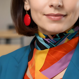 Cubist Cityscape Scarf