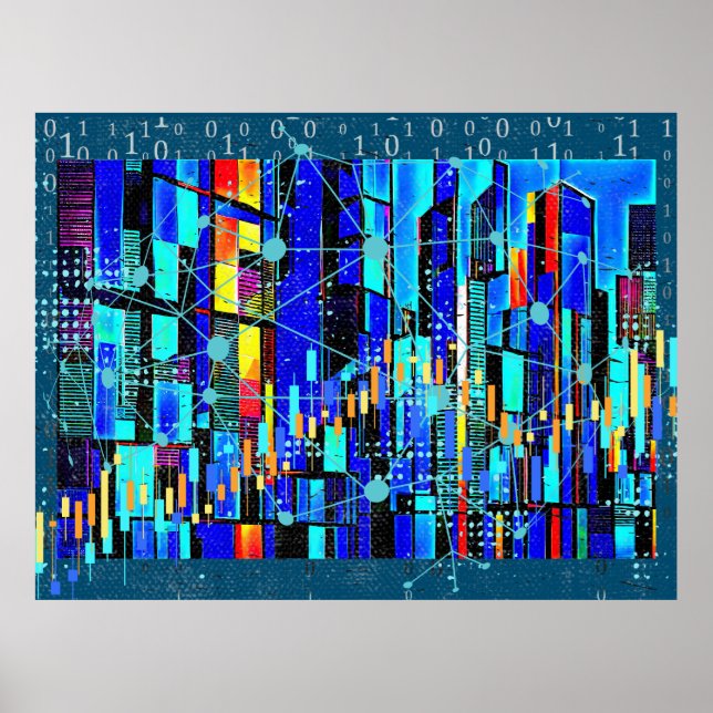 Cubist Data Poster (Front)