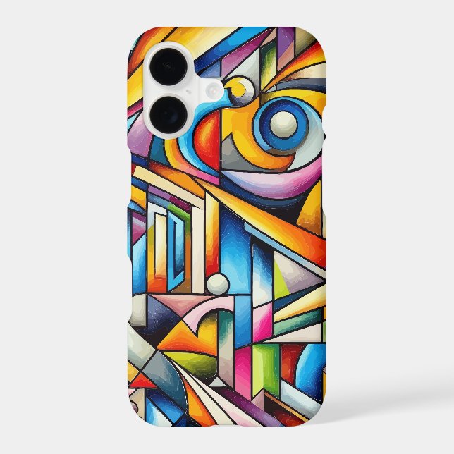 Cubist Dreams Picasso-Inspired Case-Mate iPhone Case (Back)