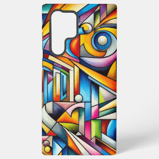 Cubist Dreams Picasso-Inspired Samsung Galaxy S22 Ultra Case