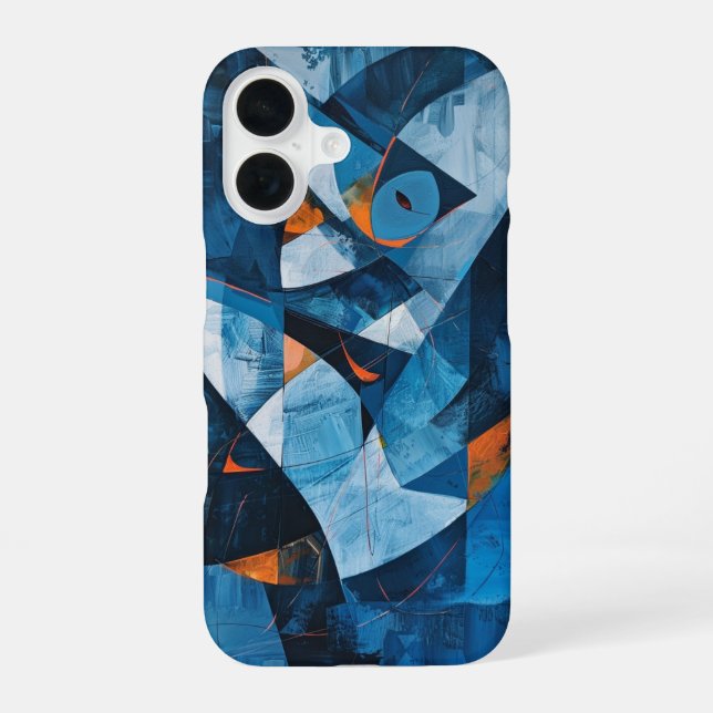 Cubist Fish iPhone Case (Back)
