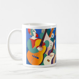 Cubist Guitars & Guitarists Mug