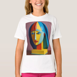 Cubist Kaleidoscope: Annual 3D Picasso Extravaganz T-Shirt