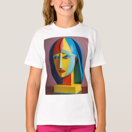 Cubist Kaleidoscope Annual 3D Picasso Extravaganz T_Shirt