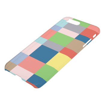 Cubist Quilt In Spring Colors Iphone 8 Plus/7 Plus Case by Lonestardesigns2020 at Zazzle