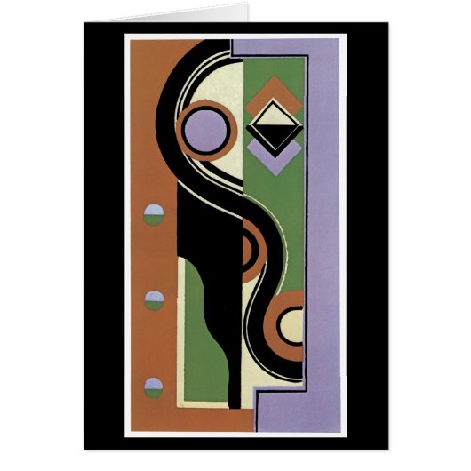 Cubistic Portrait Cards (Front)