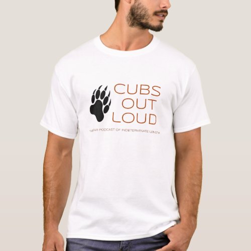 Cubs Out Loud Logo V2 T_Shirt