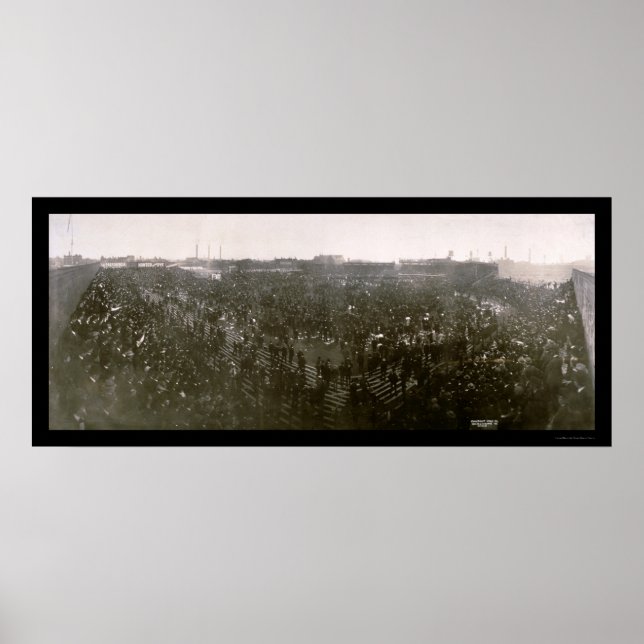 Cubs Sox Series Photo 1906 Poster (Front)