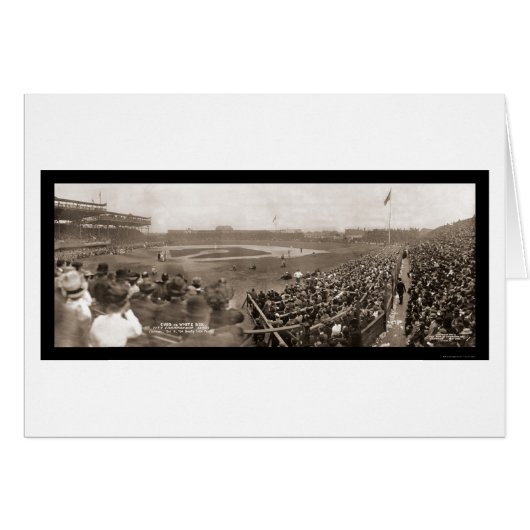 Cubs v White Sox Photo 1909 (Front Horizontal)