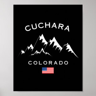 Cuchara Colorado Ski Resort Rocky Mountains Skiing Poster
