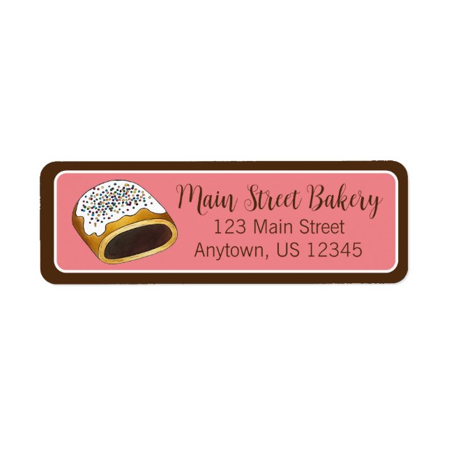 Cucidati Cuccidati Italian Fig Christmas Cookies Label (Front)