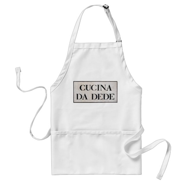 CUCINA DA DEDE apron (Front)