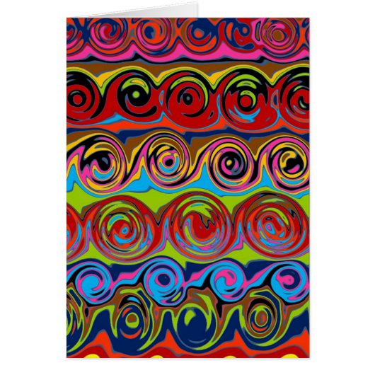 Cuckoo Abstract Swirl Cards (Front)