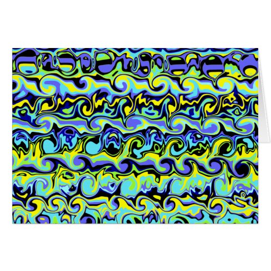 Cuckoo Abstract Swirl Cards (Front Horizontal)