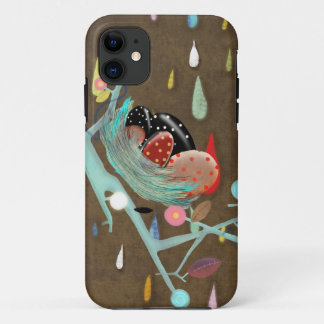 Cuckoo Bird Eggs Raining iPhone 11 Case