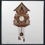 Cuckoo Clock 2 Napkin<br><div class="desc">Tick tock, tick tock</div>