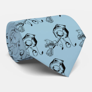 Cuckoo Clock Neck Tie