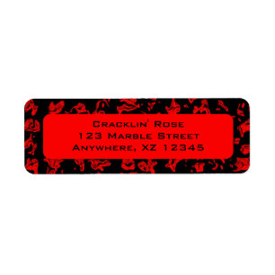 Cuckoo Marbled Abstract Label
