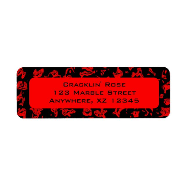 Cuckoo Marbled Abstract Label (Front)