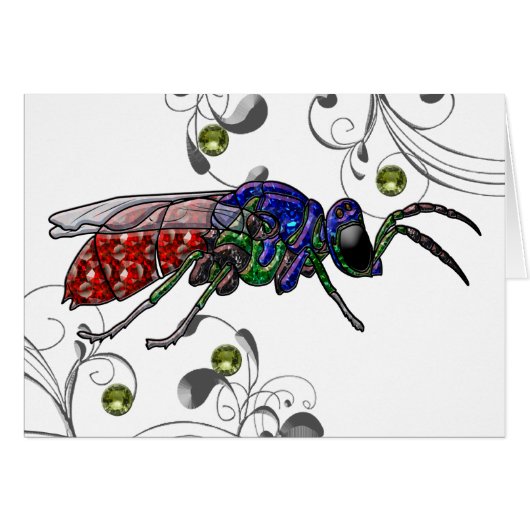Cuckoo Wasp (Front Horizontal)