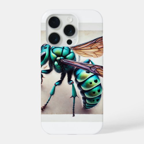 Cuckoo Wasp 210624IREF128 _ Watercolor iPhone 15 Pro Case