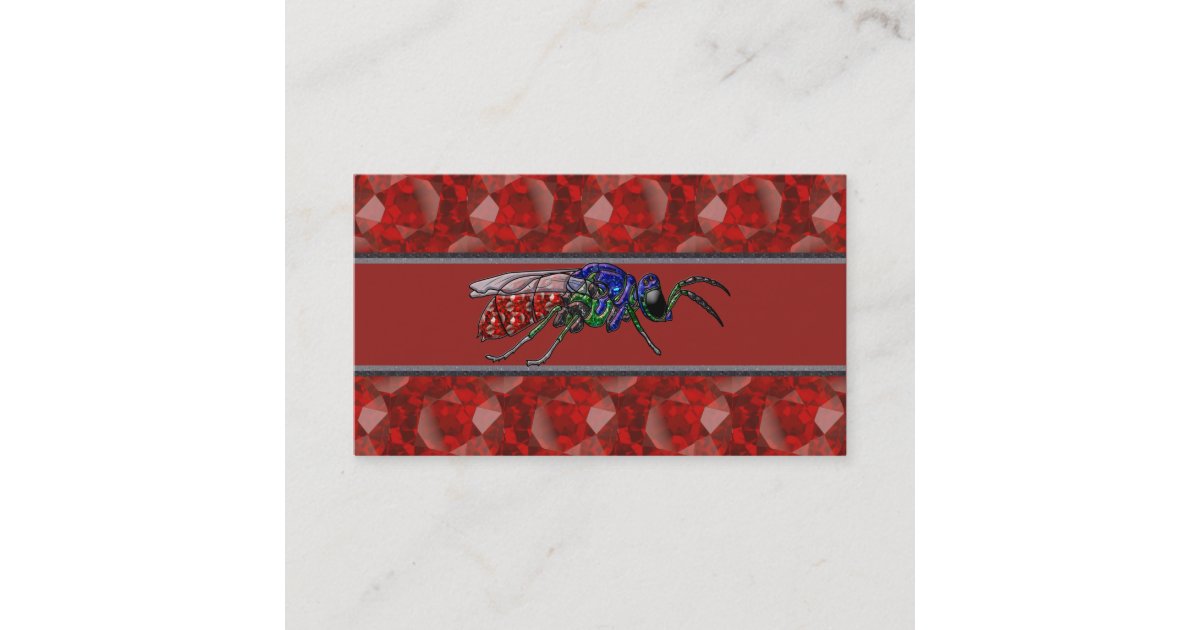 Cuckoo Wasp Business Card Zazzle