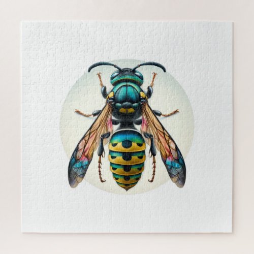 Cuckoo Wasp IBREF103 _ Watercolor Jigsaw Puzzle