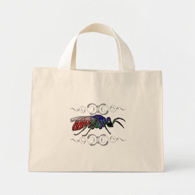 Cuckoo Wasp Mini Tote Bag (Front)
