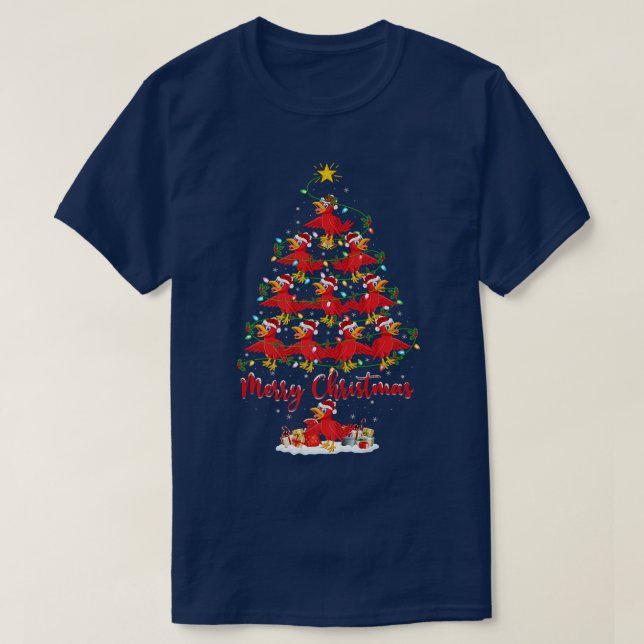 Cuckoos Bird Lover Matching Santa Cuckoos Christma T-Shirt (Design Front)