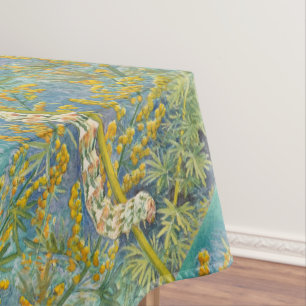 Cucullia Absinthii Wormwood Caterpillar Tablecloth