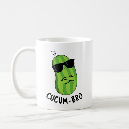 Cucum_bro Funny Cucumber Puns Coffee Mug