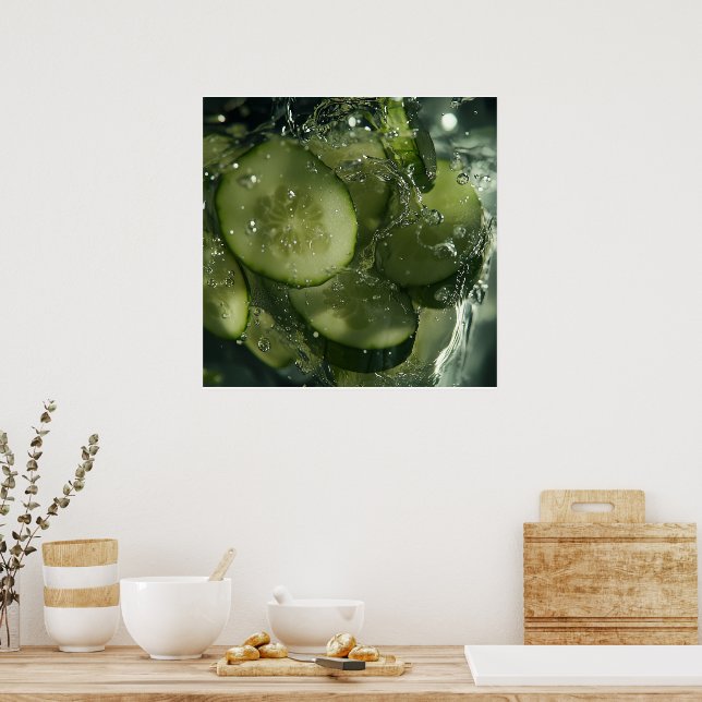 CUCUMBER #1 POSTER (Kitchen)